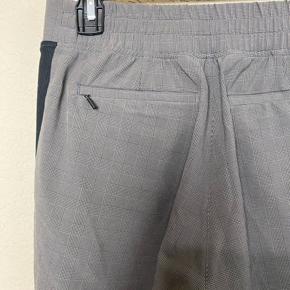 SOLDAthleta Brown Plaid Brooklyn Ankle Pull On Athleisure Activewear Pant Size 0 - Picture 12 of 15